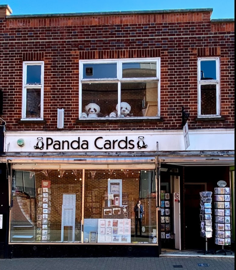 Above: Panda Cards is a beacon retailer in St Albans