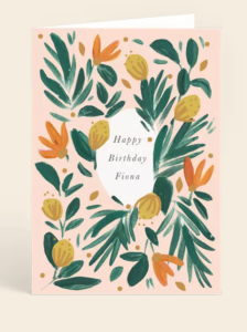 Above: A Katie Housley greeting card design from Papier