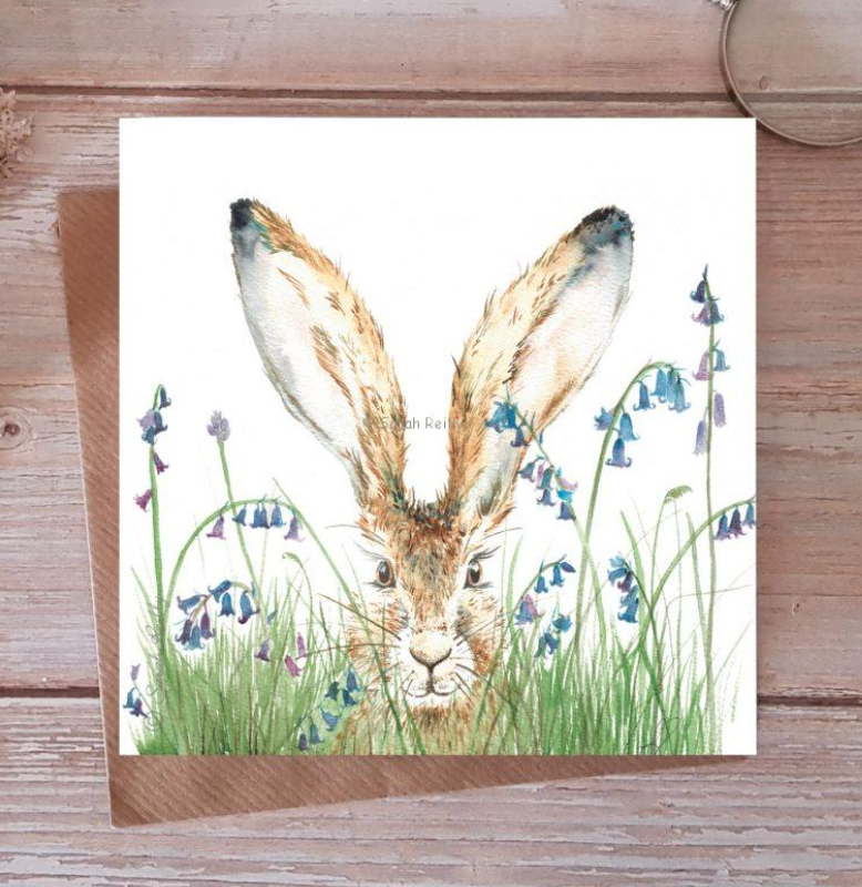 Above: A Curious Hare design from Sarah Reilly’s Love Country collection