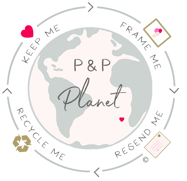 Above: The P&P Planet logo