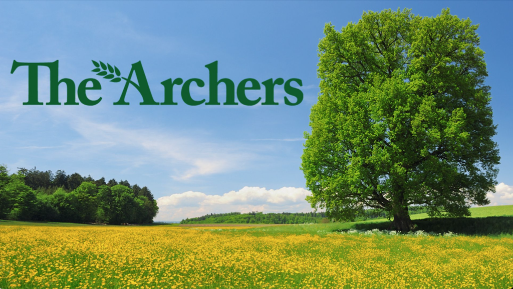 Above: On the air – The Archers mentioned Father’s Day cards