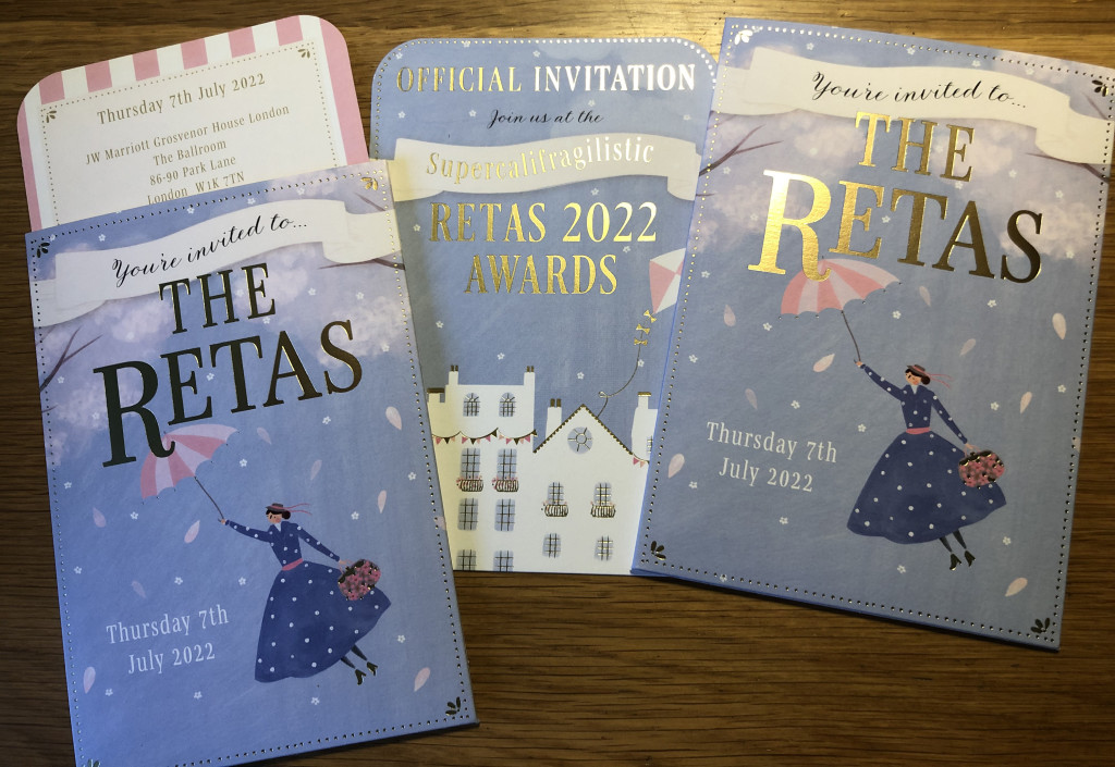 Above: Great invitation design from The Art File’s Kate Mainard