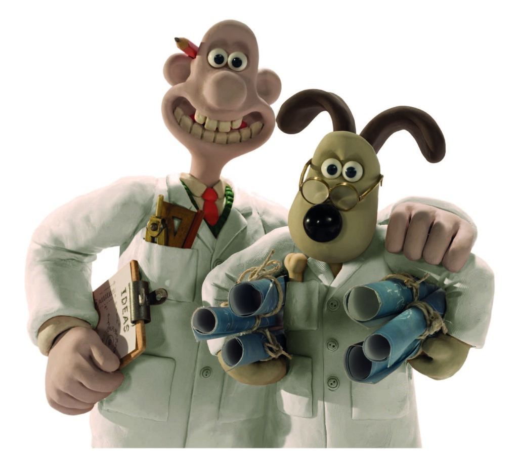 Above: Aardman’s Wallace & Gromit are part of the Product Design category specs