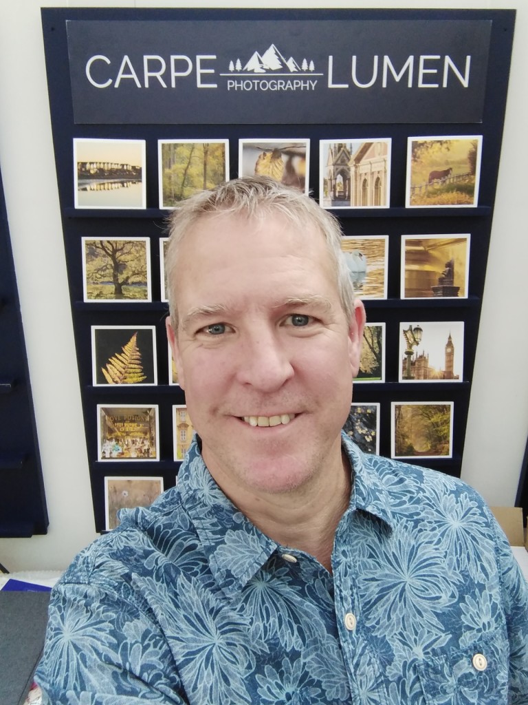 Above: Ed Crispin in front of his Golden range