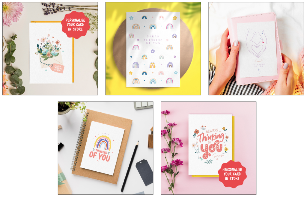 Above: Five brand-new TOWY designs from Heyyy Cards