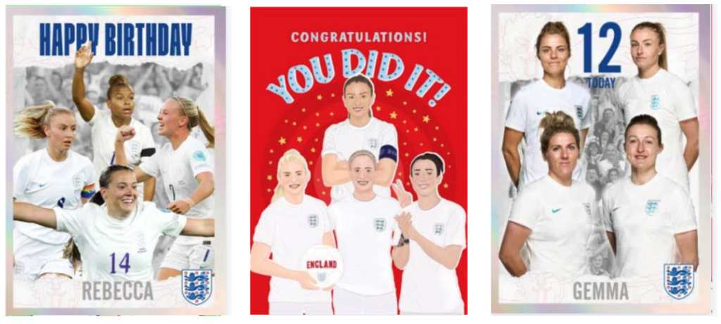 Above: The Lionesses’ win is inspiring and historic