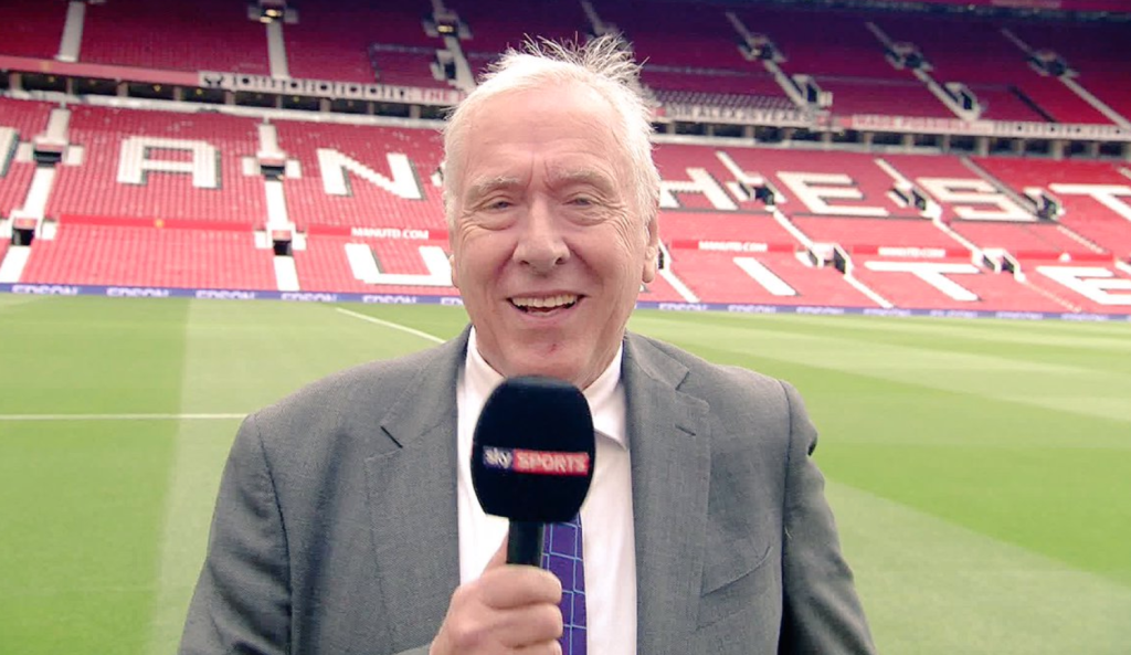 Above: “Aaaand it’s live” is Sky Sports commentator Martin Tyler’s catchphrase