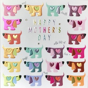 Above: A Rainbow Drops Mother’s Day card from Wendy Jones-Blackett