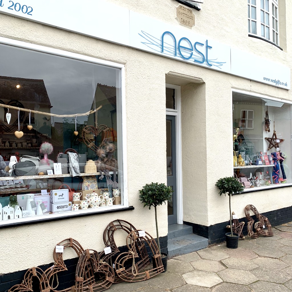Above: One of the three Nest gift stores