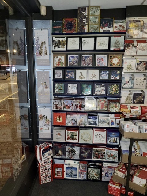 Above: Some of the boxed cards on sale at House of Cards