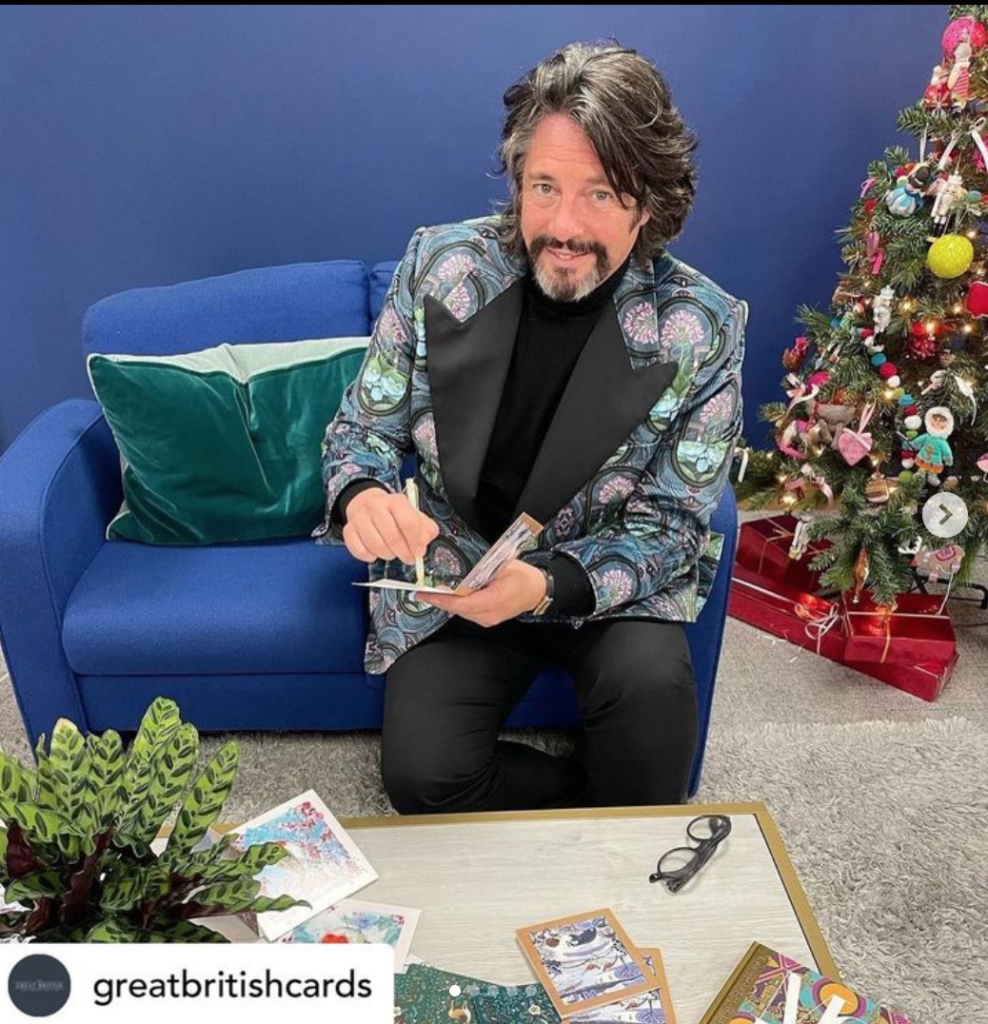 Above: GBCC had a special visitor – Laurence Llewelyn-Bowen!