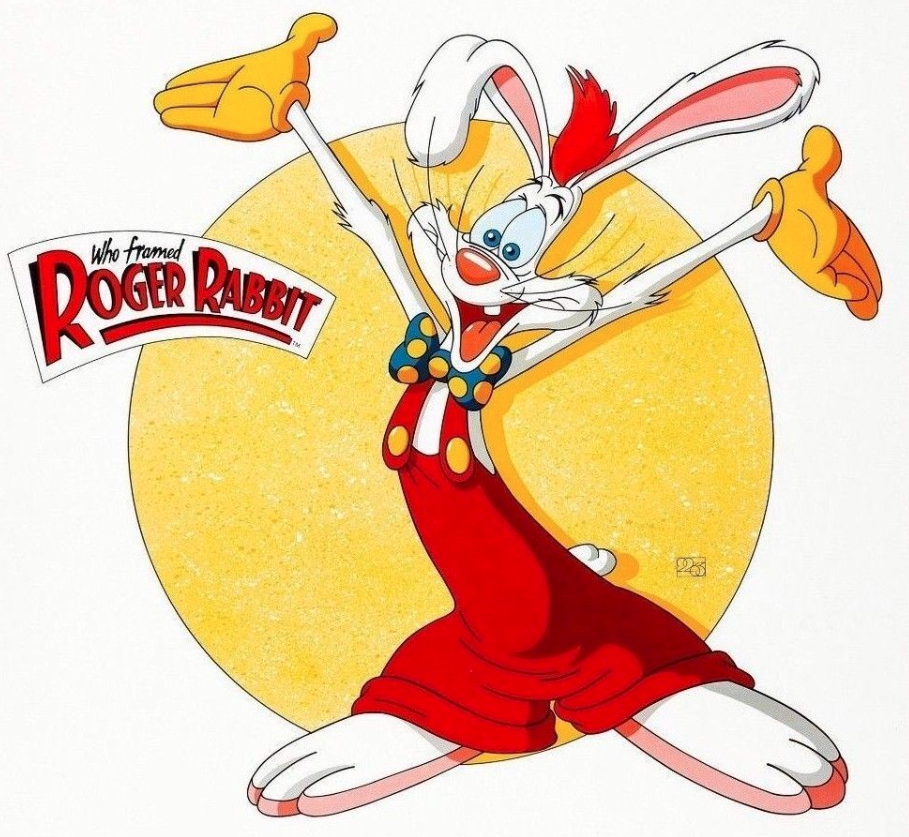 Above and top: Roger Rabbit is Carl’s alter ego!