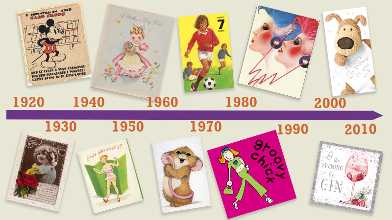 Above: The GCA’s 100th anniversary exhibition showed the longevity of the greeting card tradition
