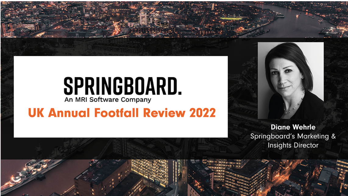 Above: Springboard’s Diane Wehrle revealed the 2022 data