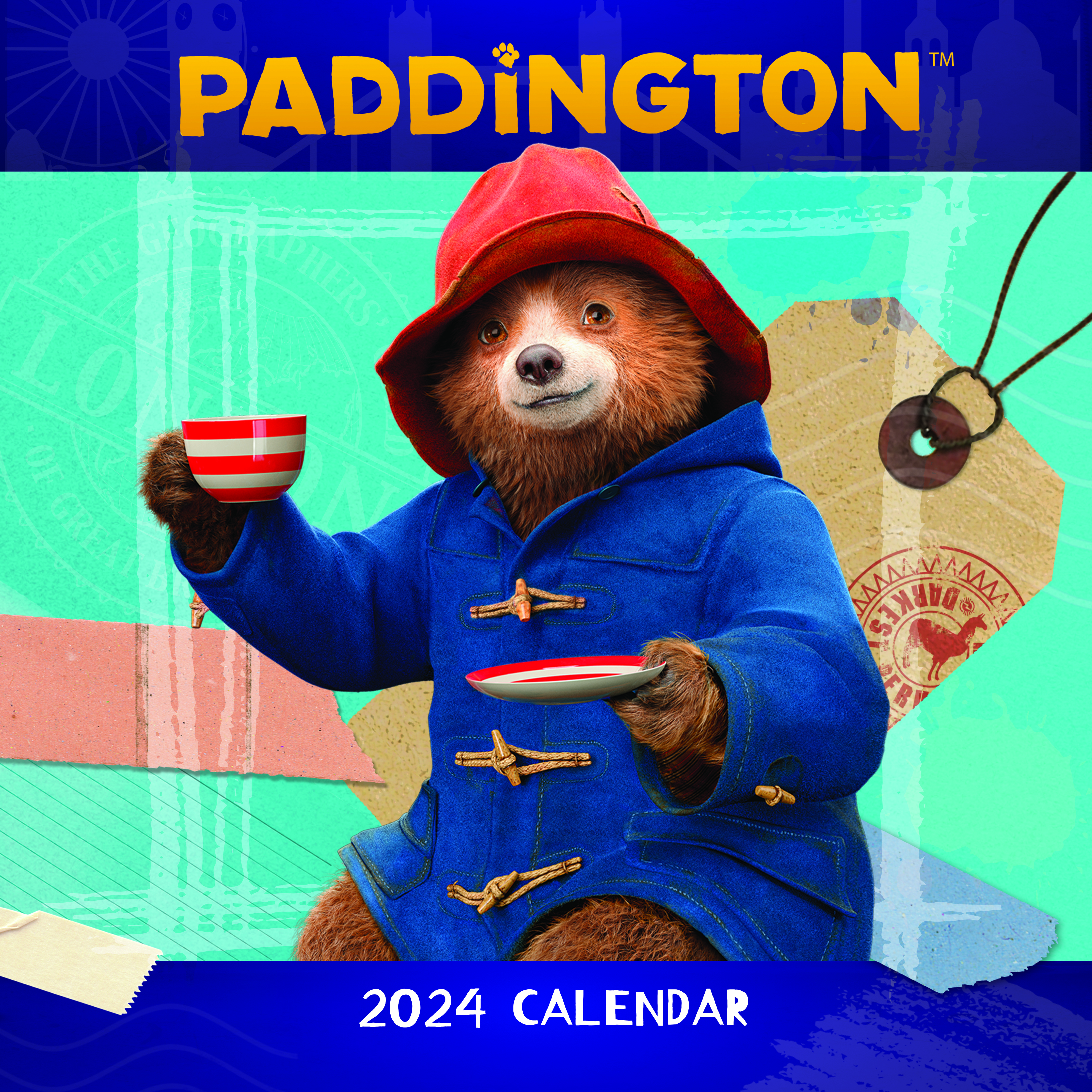 Above: A 2024 Paddington calendar from Portico Designs
