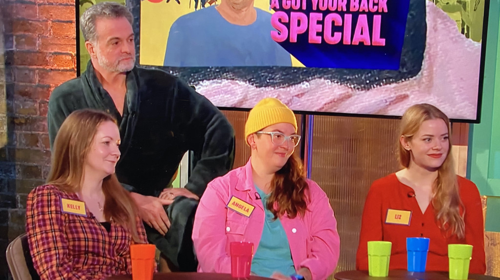 Above: Bow & Bell, Angela Chick, and Jelly Armchair appeared on Joe’s show