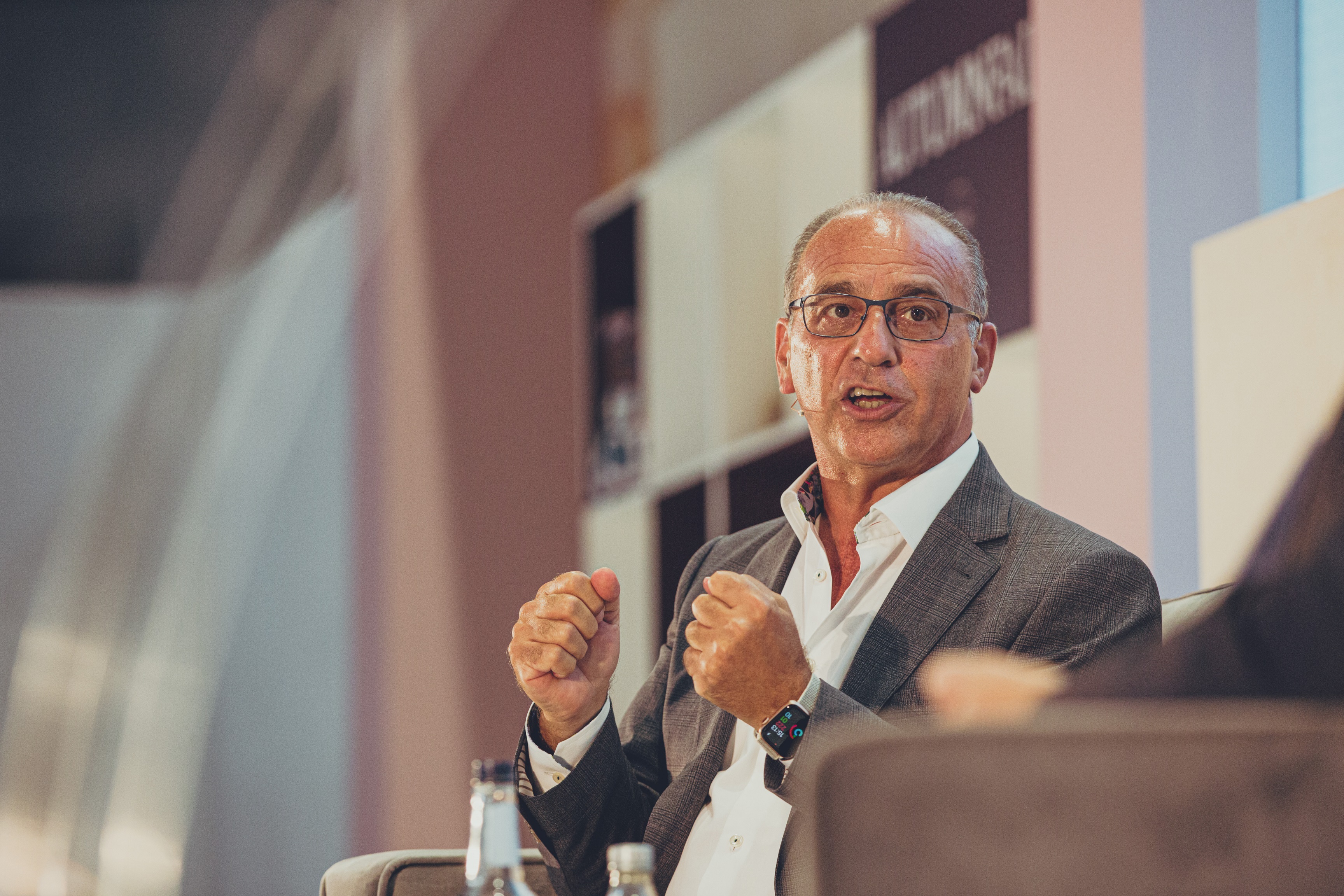 Above: Theo Paphitis tops the bill on the Inspiring Retail Stage