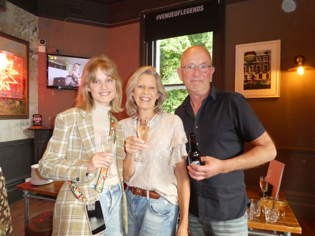Above: Artige founders Dorothé and Ton Hollander with their daughter Yanick, who is involved in the publisher’s product development, at PG Live 2022’s overseas reception party