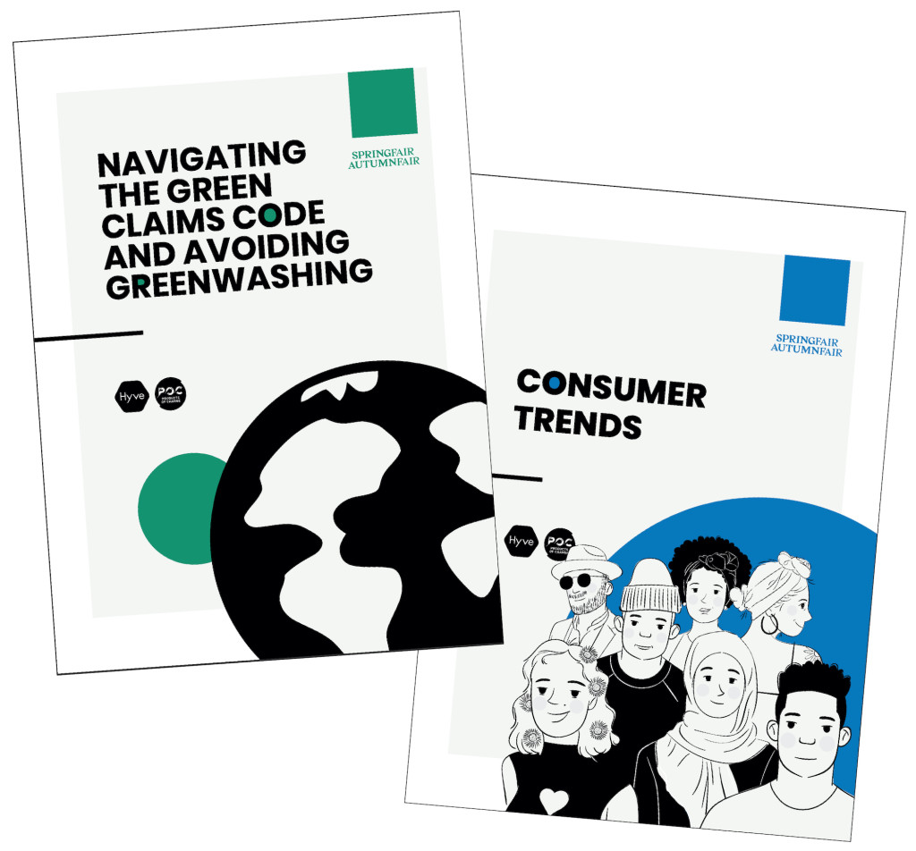 Above: Greenwashing and consumer trends are covered