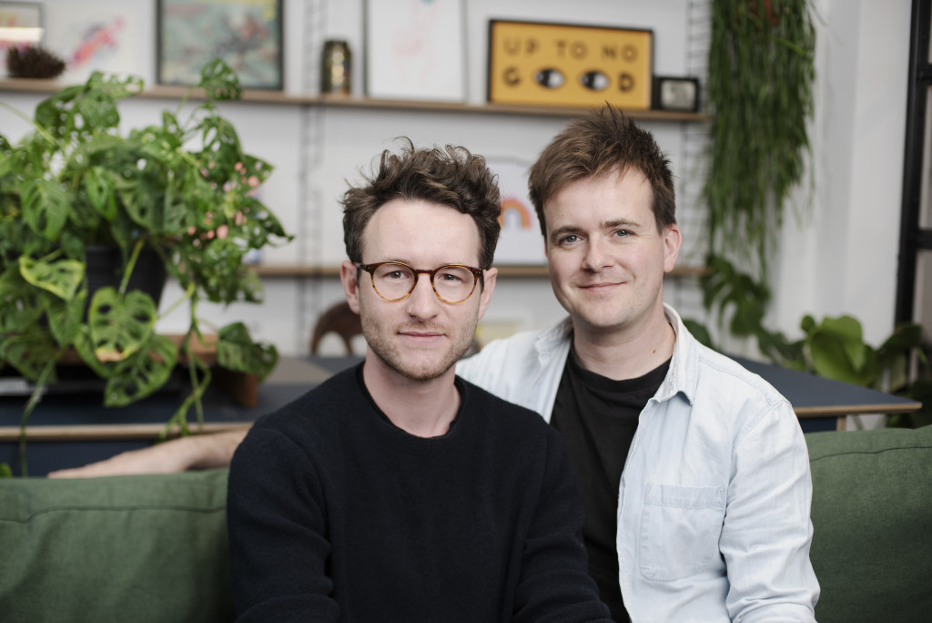 Above: Jamie and Mark now employ more than 50 people