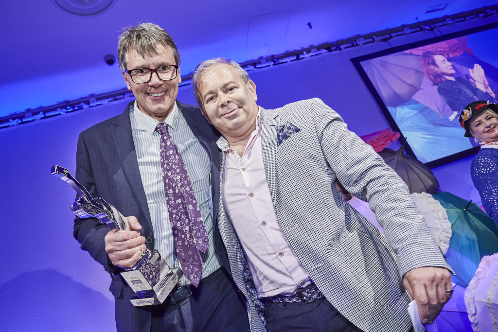 Above & top: Who will win this year’s Greeting Card Retailer Of The Year? House of Cards’ Nigel Williamson and Miles Robinson, 2022 winners of this award