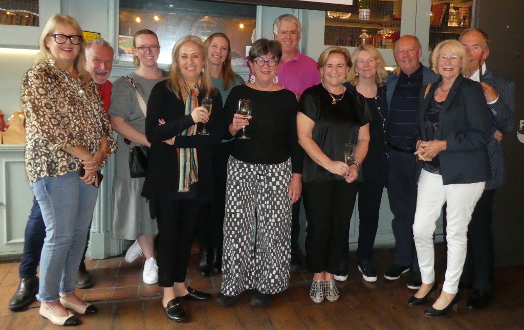 Above: PG Live Aussie distributor and retailer mates at last year’s annual overseas drinks reception on the eve of the show