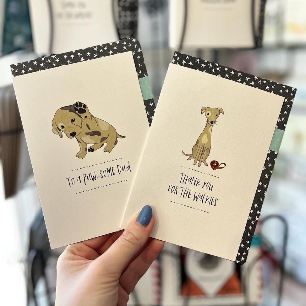 Above: Cards from the pets do well in Ampthill