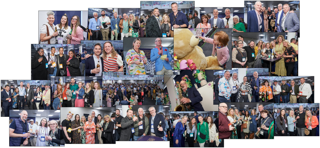 Above: The biggest event of the show is the opening night party where all exhibitors and visitors are welcomed for fun, gossip and a wind-down – can you spot yourself in these pics?