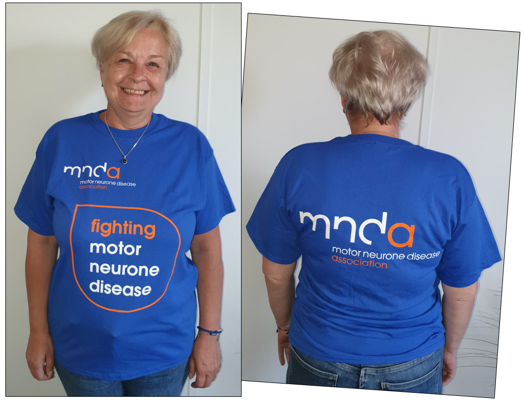 Above: There are MNDA tee-shirts for all walkers