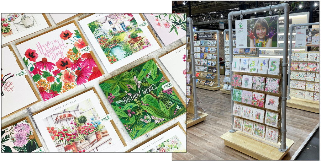 Above: The Greenfingers range featured at Glee