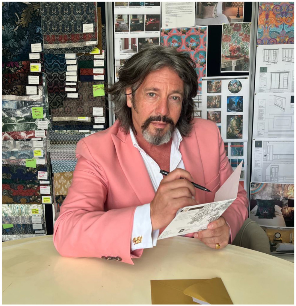 Above & top: Laurence Llewelyn-Bowen is backing the GCA’s #Cardmitment campaign