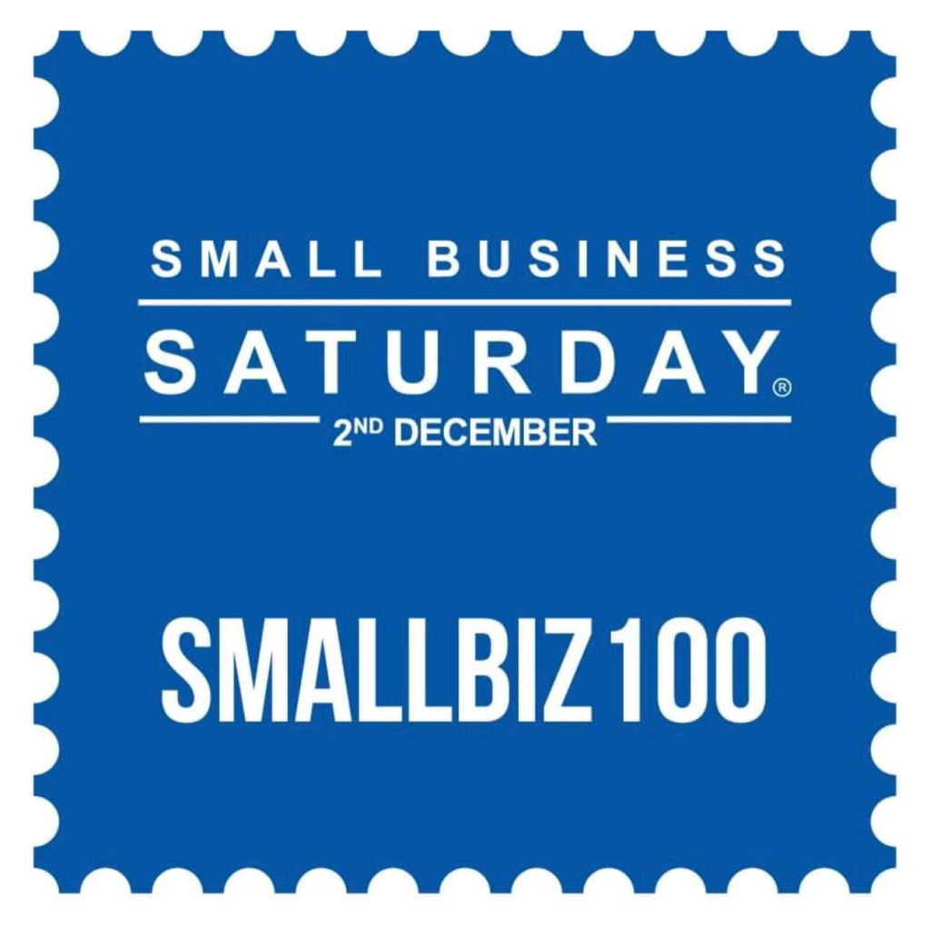 Above: SmallBiz100 is the countdown to Small Business Saturday