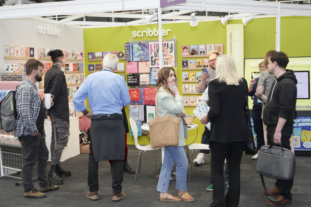 Above: Fujifilm and Scribbler exhibited the full kiosk at PG Live in June