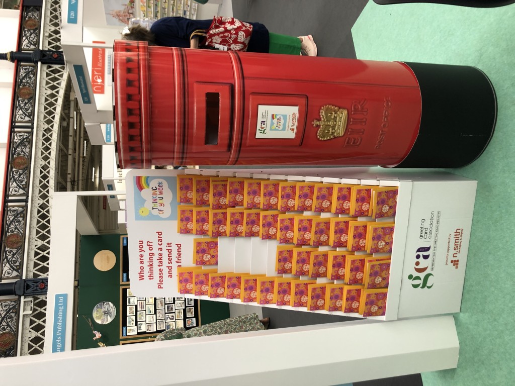 Above: Having been showcased at Top Drawer, a cardboard postbox and FSDU from N Smith will be heading to Leeds for the GCA Conference and AGM next week
