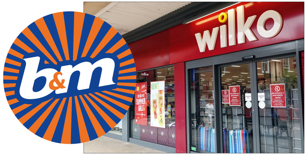 Above: B&M has bought 51 Wilko stores