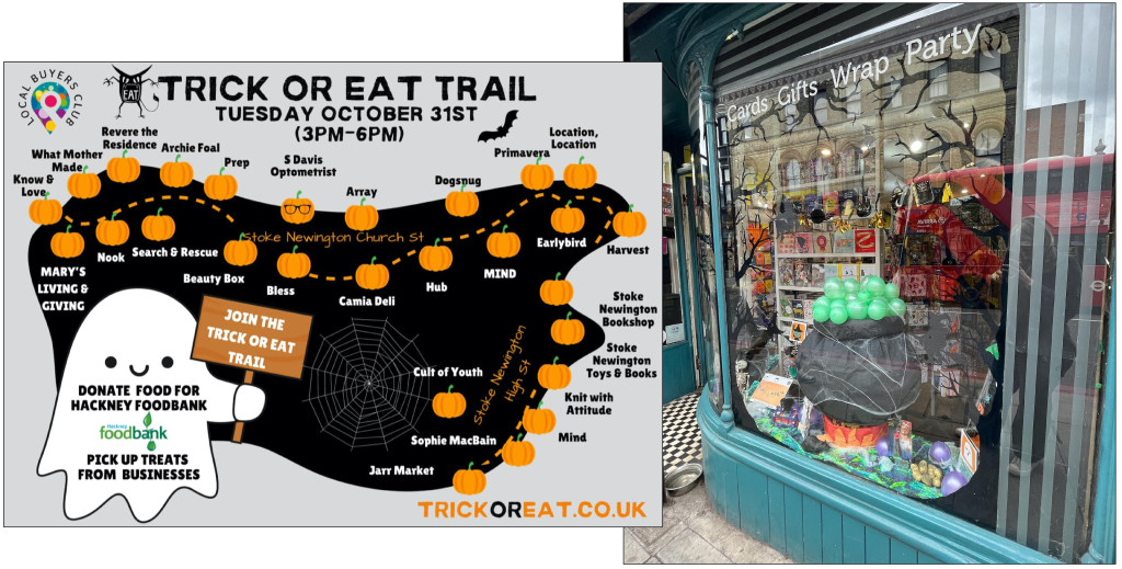 Above: The Trick Or Eat Trail was a great reason to check out Earlybird’s bubbling display