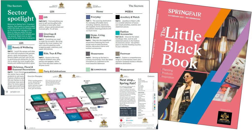 Above & top: The practical Little Black Book is back