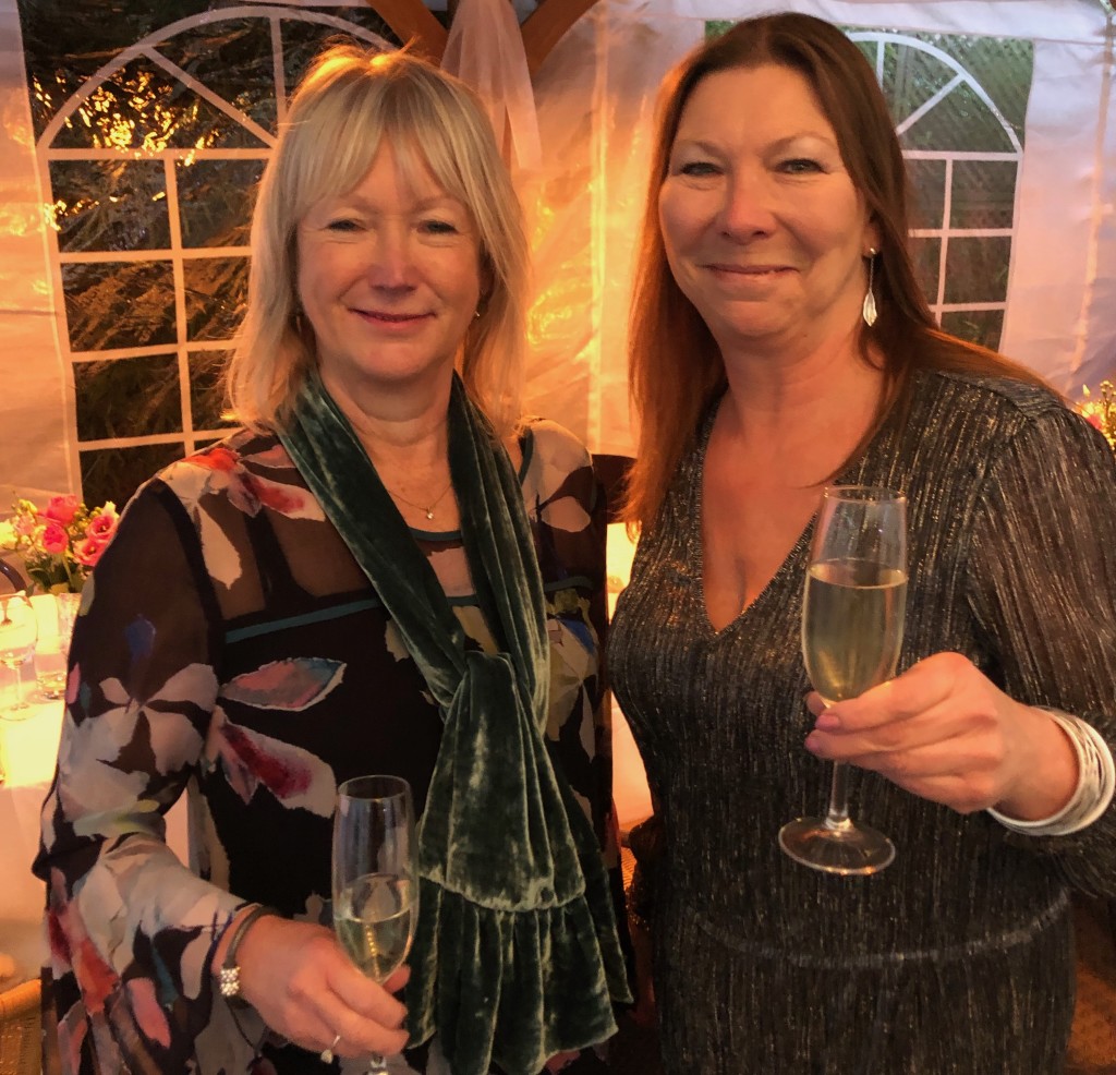 Above: Sales talk will come from Jo Bannister (right), with business partner Jo McFarlane