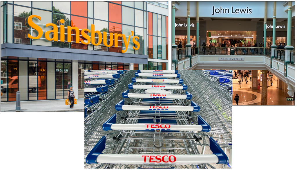 Above: Sainsbury’s, John Lewis and Tesco were at yesterday’s launch and among those retailers funding Operation Pegasus