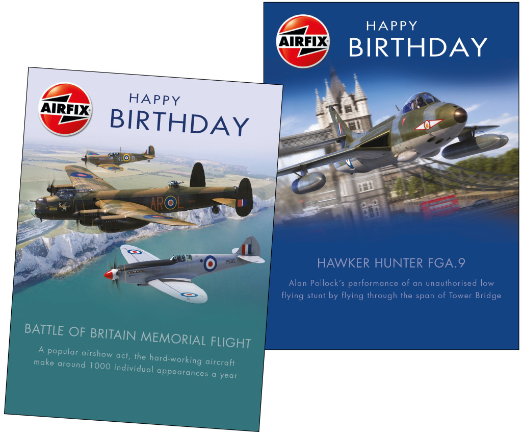 Above: Classic Airfix kits appeal to modelling enthusiasts