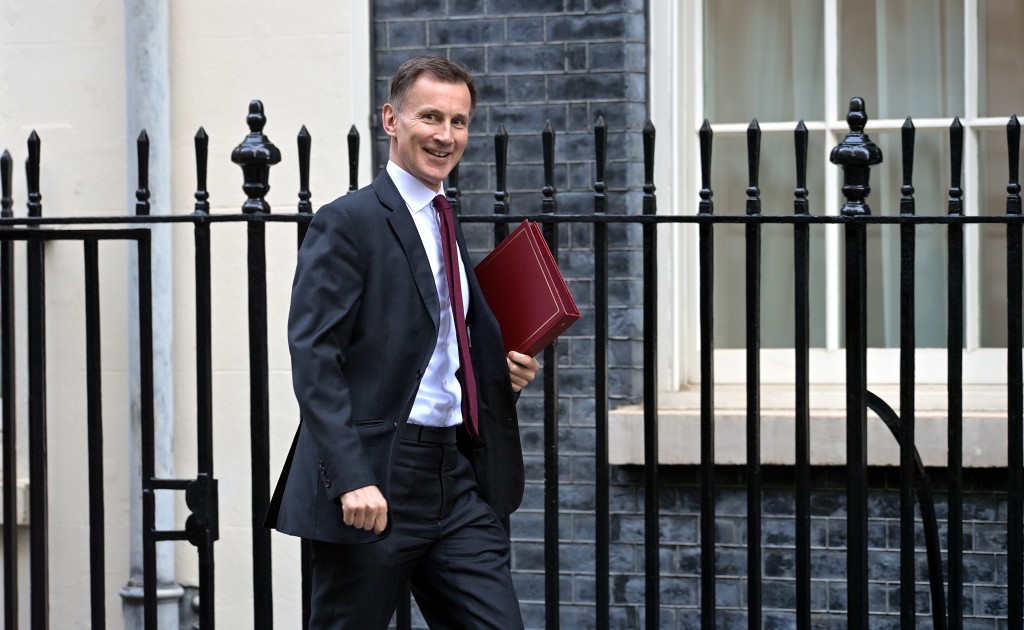 Above & top: Chancellor Jeremy Hunt hasn’t pleased businesses with his Autumn Statement