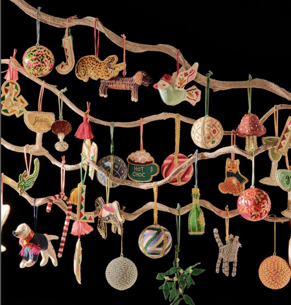 Above: Oliver Bonas is keen to build on the nation’s Christmassy feeling through decorations and card selection