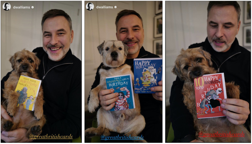 Top-selling children’s author tells millions of followers about new licensed card collection