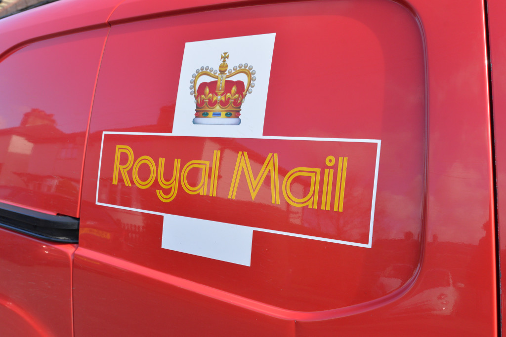 Above & top: Royal Mail missed its delivery targets