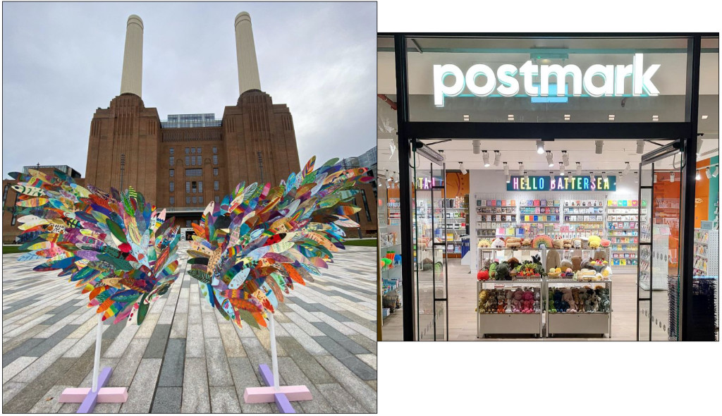 Above: The bird of wonder display has now moved from Battersea to Stone Marketing’s offices