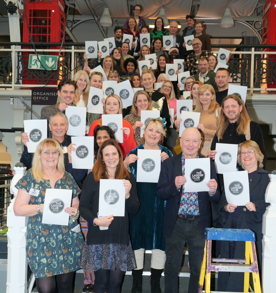 Above: The Ladder Club 2023 graduates and speakers