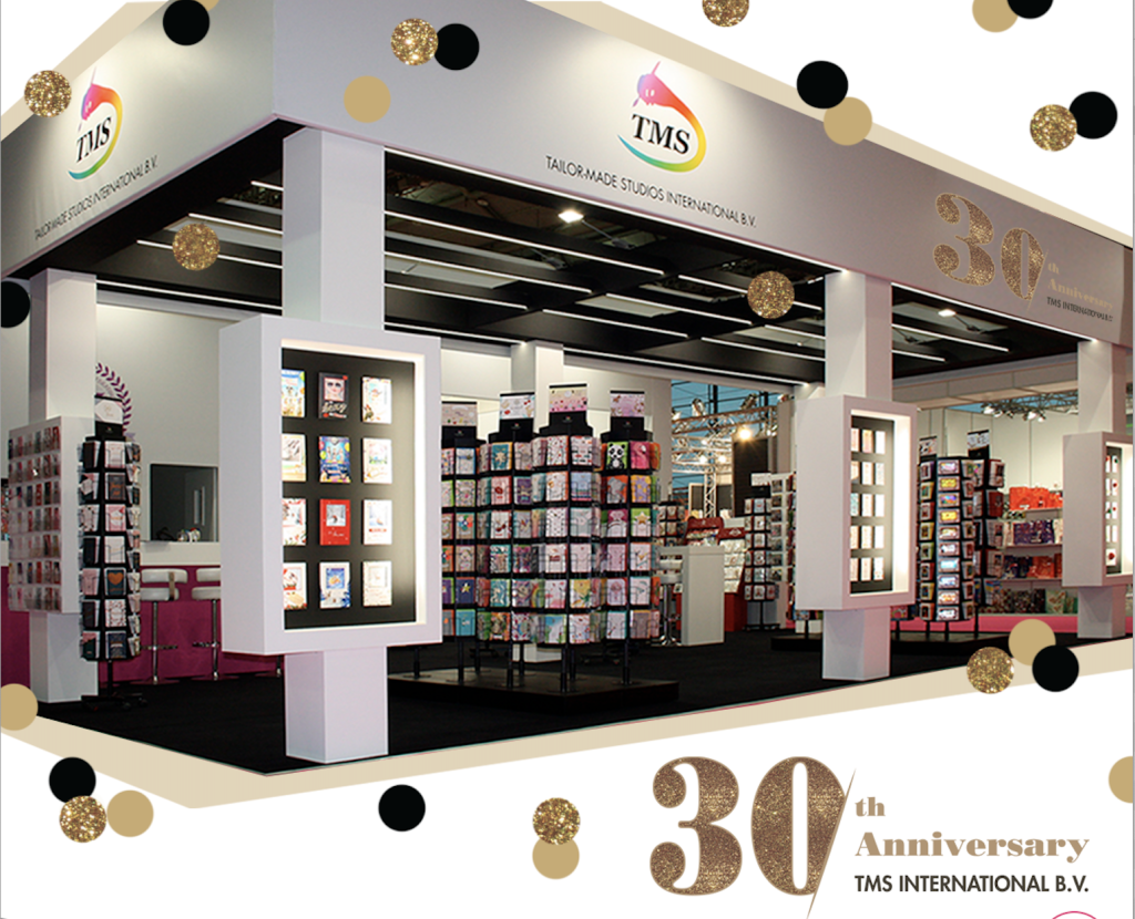 Above: The TMS stand at Ambiente marked the start of the 30th anniversary celebrations
