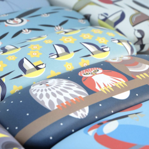 Above: Glasses cases and cloths from I Like Birds in Fashion Accessories & Jewellery