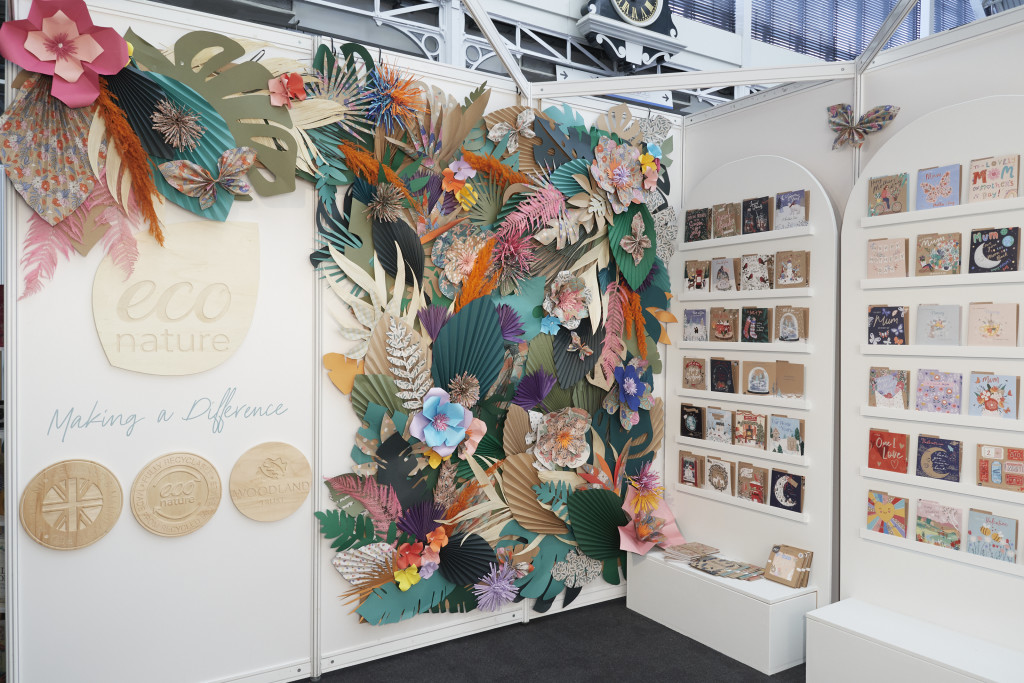 Above: IG featured its Eco Nature range with this display at PG Live in June