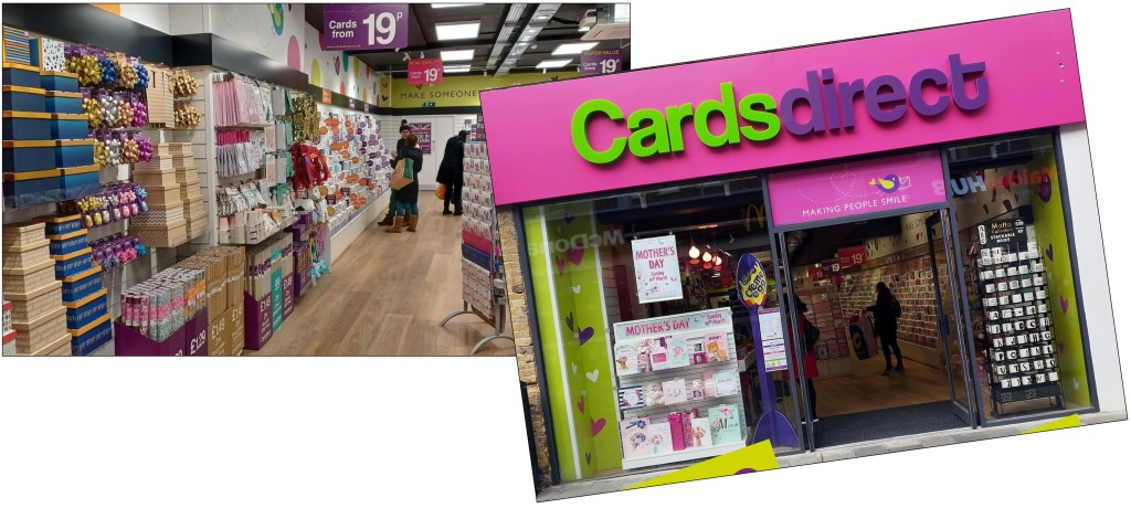 Above: Maidenhead is Cards Direct’s latest location 